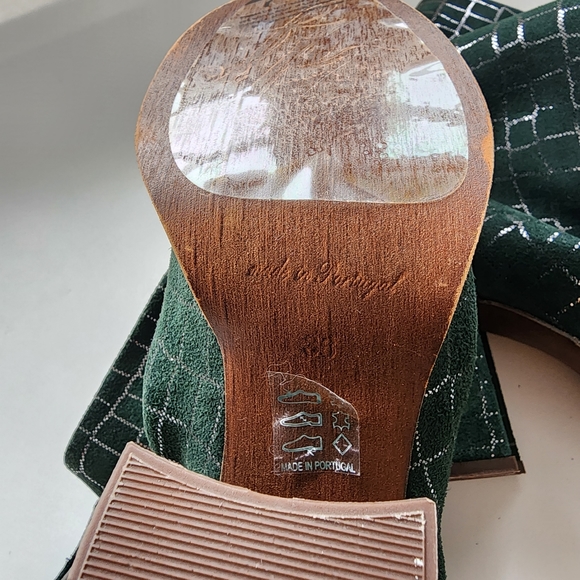 Free People Date Night Elle Slouchy Boots Pine Diamonds New! - Picture 5 of 12